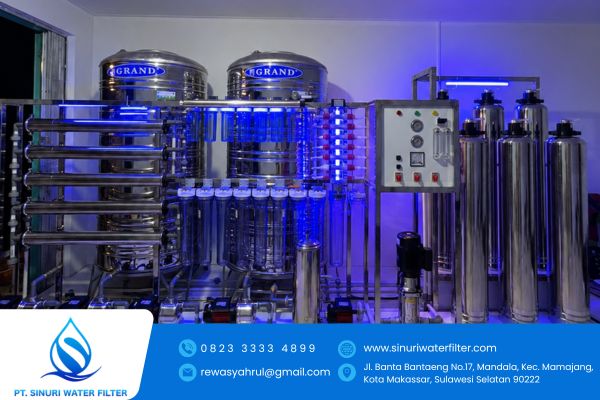 Pemasangan Depot Air Minum Isi Ulang