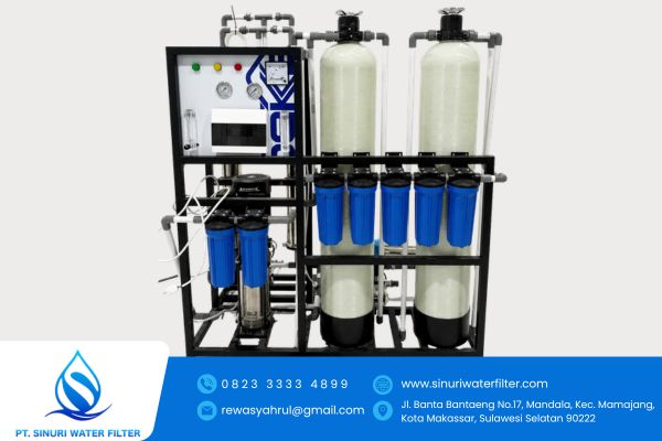 Pemasangan Filter Penjernih Air